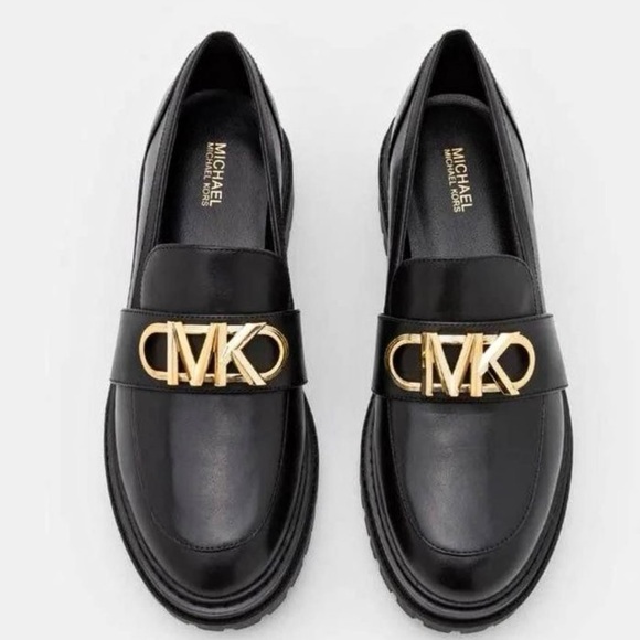 Michael Kors- Genuine Leather, Parker Lug Loafers-Women's - Picture 1 of 5